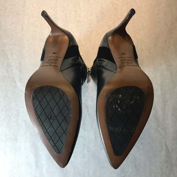 Donald J Pliner_ankle boots black leather - Picture 5 of 6